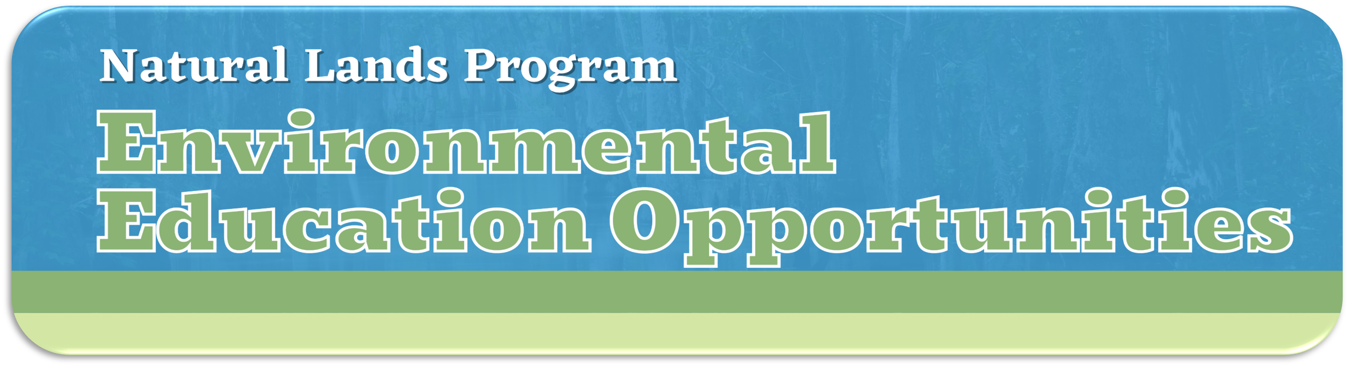 Env Ed Website Button Environmental Education Opportunities