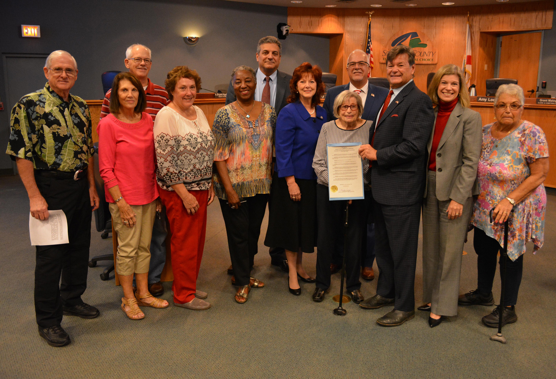 Nov-12-19-Bea-Michalski-Lifelong-Volunteerism-Proclamation